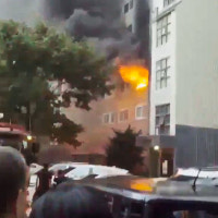 울산 북구 명촌동 아파트 화재 발생... 인명 피해는 없어