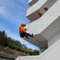 울산 북부소방서 농소119안전센터, 로프 구조 훈련