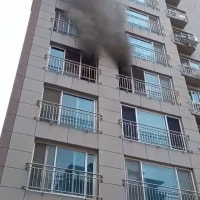 대구 동구 아파트서 불…5명 부상, 1500여만 원 재산피해