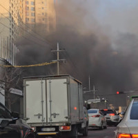 부산진구 아파트 신축 공사장서 불… 인명피해 없어