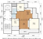서울시 동대문구 답십리동 청솔우성2차 아파트 85A㎡ 20평형대