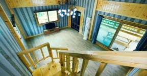 온누리펜션 커플 가족 단체 계곡 복층펜션