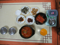 송촌리 묵은 김치 찌개