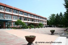 백암중학교