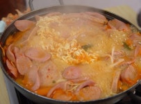 송백부대찌개