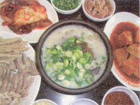 보미네막국수순대국