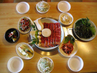 솔밭숯불갈비