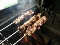 폭포수참나무장작바베큐