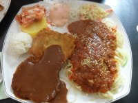 날으는돈까스와밥상