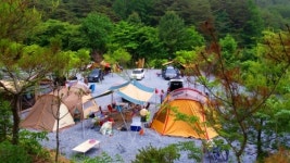 법흥계곡 청송 캠핑장