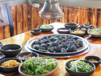 참나무숯불닭갈비