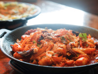 솥뚜껑철판파전