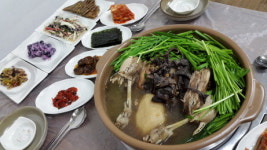 잔치마당능이백숙