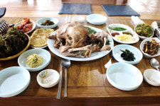 산닭 오리불놀이