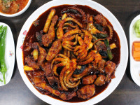 뽀까뽀까 신볶음닭 주안점