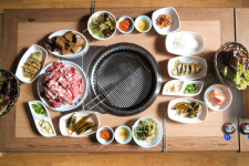 해송흑염소숯불구이