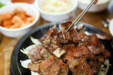 풍성한숯불갈비