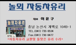 놀뫼자동차유리