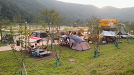 청도군자전거공원캠핑장