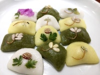 떡엔꽃차
