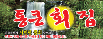 통큰회물회