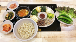 원적산칼국수와보리밥