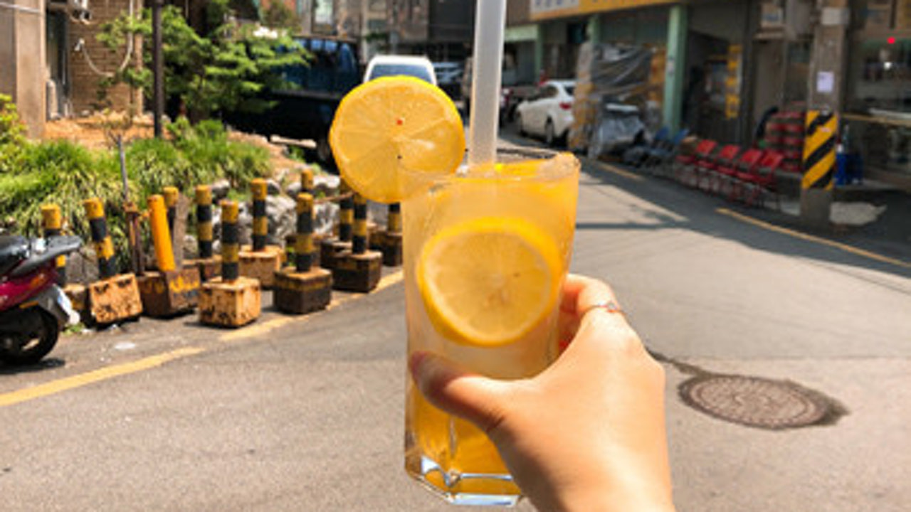 꽃한컵