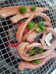 부산 자갈치 숯불 꼼장어