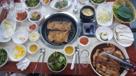 백두산숯불갈비