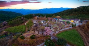 여우재 산장