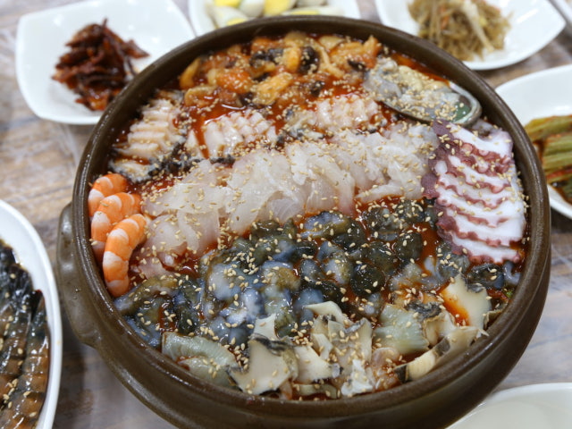 진남횟집 물회 새조개하모샤브샤브 여수돌산본점