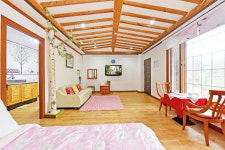 흥정계곡 가을동화펜션