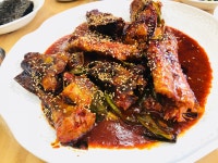 불타는 명태조림