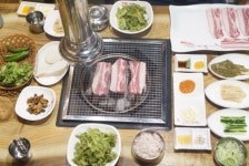 생고기한잎가득숯불구이