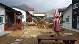 황금부엉이펜션 식당