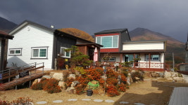 황금부엉이펜션 식당