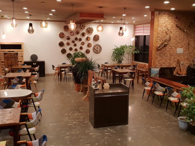 산책길카페