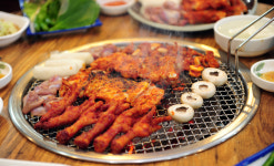 숯불홍닭갈비 본점