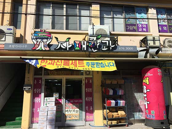 자매한과 사진