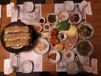 솔내음가득히 마늘보쌈