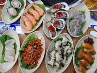 진주빛조개구이