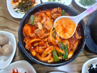 두남자와어머니청국장