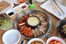 금강산 숯불닭갈비 막국수