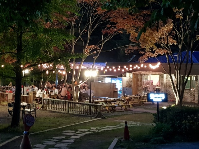 숲속에그릴