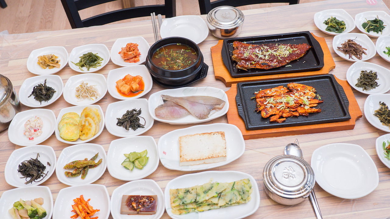 대관령산채백반