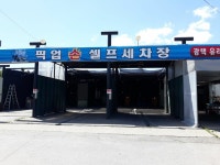 픽업 손 세차장
