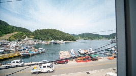 욕지바다낚시민박