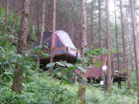 솔봉골계곡 하늘그린캠프 글램핑 오토캠핑장