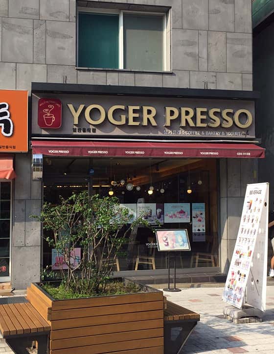 요거프레소 상지대점 사진