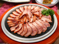 만복숯불오리식당